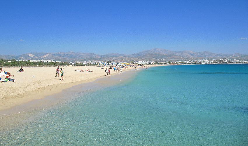 Agios Prokopios Beach, Naxos Island Greece