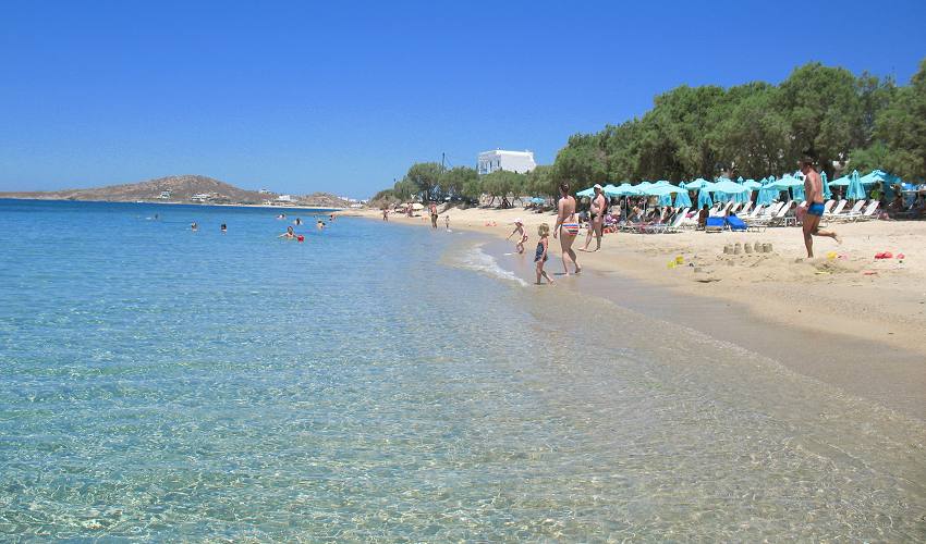Agia Anna Beach, Naxos Island Greece