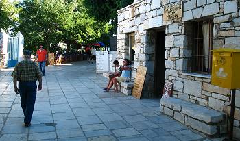 Apeiranthos Village on Naxos Island