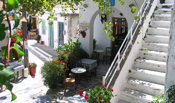 Koronos Village on Naxos Island